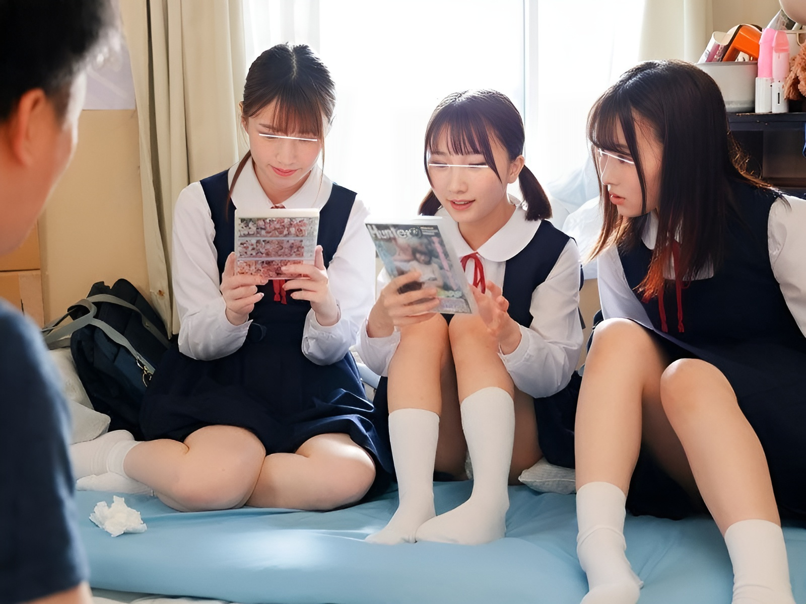 HUNTB-504 他妈的 3 好色的女学生
